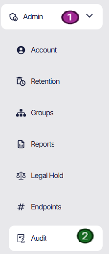audit tab bar