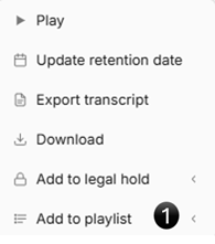 New Playlist